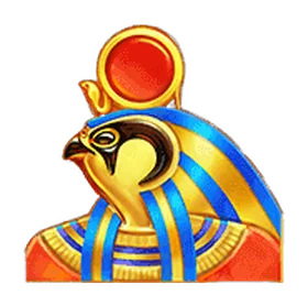 Horus falcon-god bust symbol from Book of Gold: Multichance