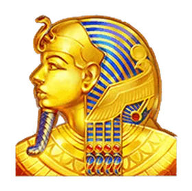 Egyptian queen and pharaoh profile symbol from Book of Gold: Multichance